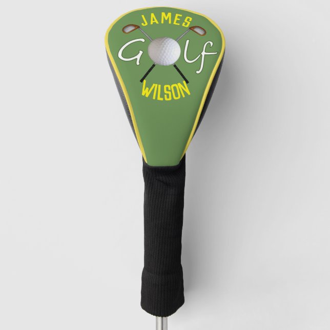 Couvre-club De Golf Golf Club Head Cover (Driver) (Devant)