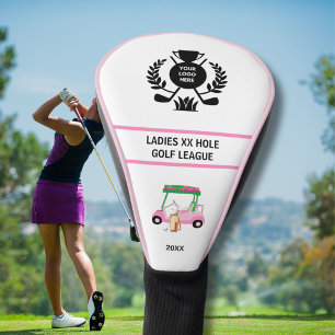 Couvre-club De Golf Golf Club Ladies League Logo Personnaliser