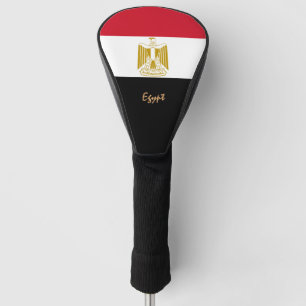 Couvre-club De Golf Golf Egypt & Egyptian Flag / Golf Clubs Couverture