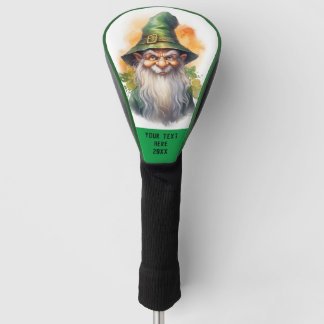 Couvre-club De Golf Golf Gnome Green Irish Garden