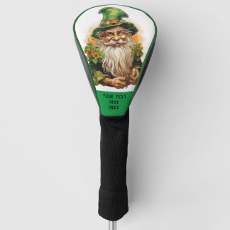 Couvre-club De Golf Golf Gnome Green Irish Garden