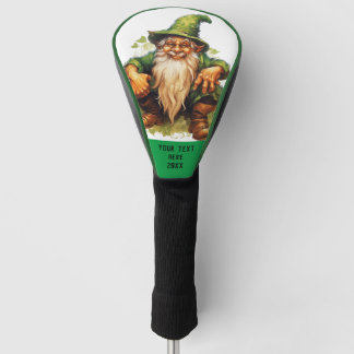 Couvre-club De Golf Golf Gnome Green Irish Garden
