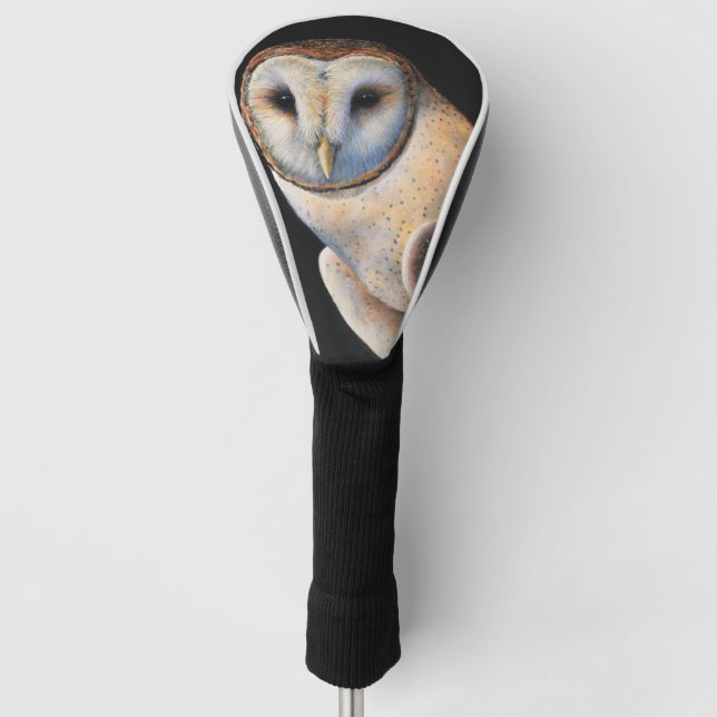Couvre-club De Golf Golf Head Cover Barn Owl (Devant)