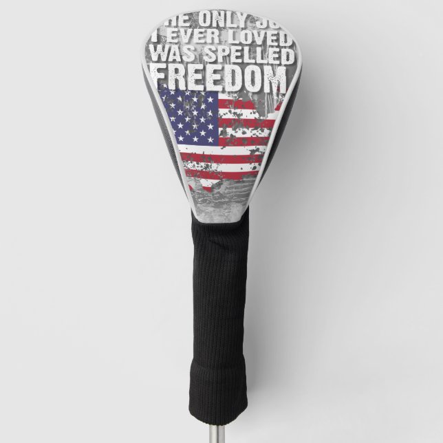 Couvre-club De Golf Golf Head Cover – Freedom Job (Devant)