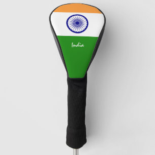Couvre-club De Golf Golf India & Indian Flag / Golf Clubs Couvertures
