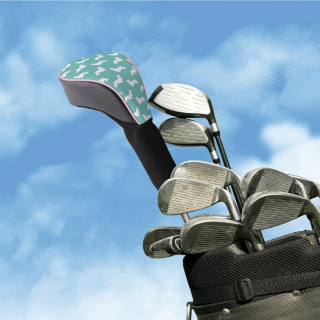 Couvre-club De Golf Golf Jouer Dachshund Robins Oeuf Don (Créateur téléchargé)