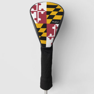 Couvre-club De Golf Golf Maryland & Maryland Flag / Golf Clubs Couvert