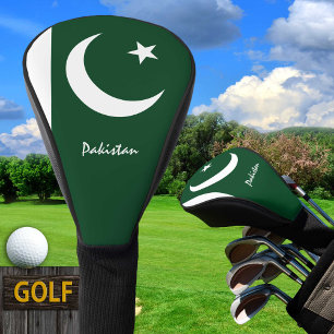Couvre-club De Golf Golf Pakistan & Pakistan Flag / Clubs de golf