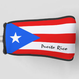 Couvre-club De Golf Golf Porto Rico & Puerto Rican Flag / Golf Clubs