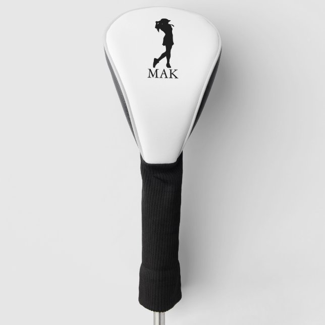 Couvre-club De Golf Golf Pro Woman stylish personalized custom (Devant)