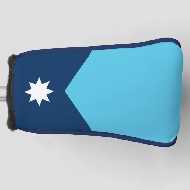 Couvre-club De Golf Golf Putter Cover with Flag of Minnesota, USA (Devant)