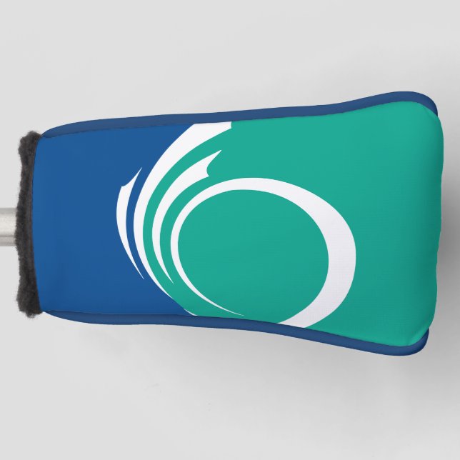 Couvre-club De Golf Golf Putter Cover with Flag of Ottawa, Canada (Devant)