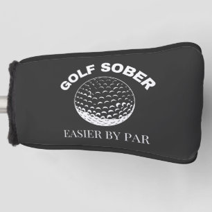 Couvre-club De Golf Golf Sober Plus Facile Par Parc Funny Golf Citatio
