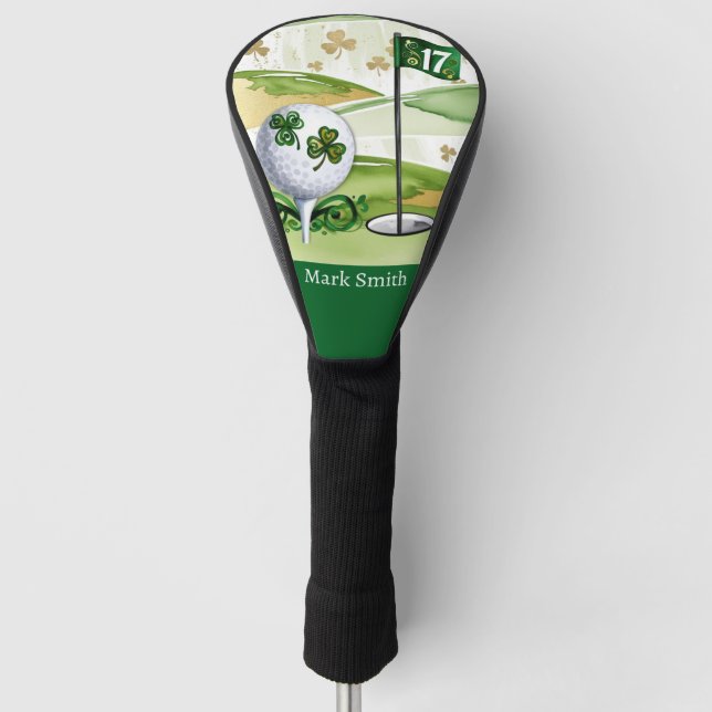 Couvre-club De Golf Golf St. Patrick's day (Devant)