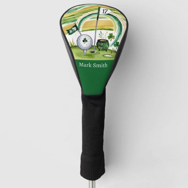 Couvre-club De Golf Golf St. Patrick's day (Devant)