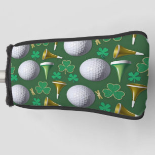 Couvre-club De Golf Golf St. Patrick's Day avec Golf ball pour Golfer