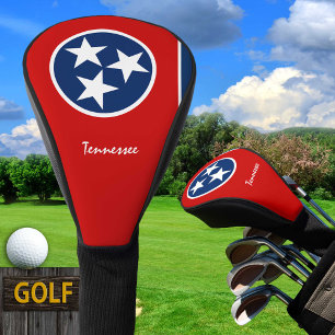 Couvre-club De Golf Golf Tennessee & Tennessee Drapeau / Clubs de golf