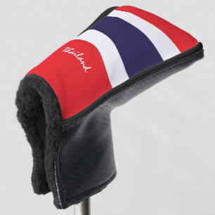 Couvre-club De Golf Golf Thaïlande & Thai Flag / Golf Clubs Couvertur
