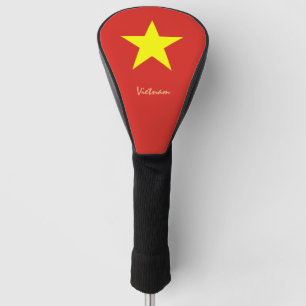 Couvre-club De Golf Golf Vietnam & Vietnamien Drapeau / Clubs de Golf 