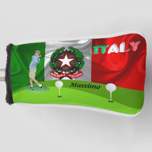Couvre-club De Golf Golfeur italien