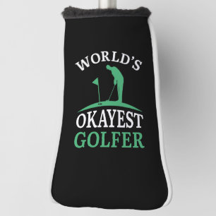 Couvre-club De Golf Golfeur le plus Okayest du monde