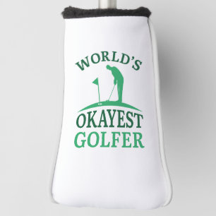 Couvre-club De Golf Golfeur le plus Okayest du monde