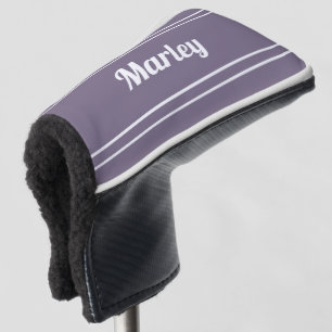 Couvre-club De Golf Golfeur personnalisé Sports Dames Monogrammé Viole