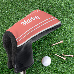 Couvre-club De Golf Golfeur personnalisé Sports Moderne Monogramme Ten