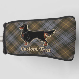 Couvre-club De Golf Gordon Setter sur Patiné Gordon Tartan