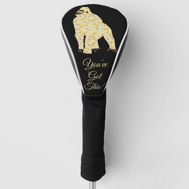 COUVRE-CLUB DE GOLF GORILLA BLING (Devant)