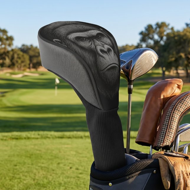 Couvre-club de golf Gorille Alpha (Créateur téléchargé)