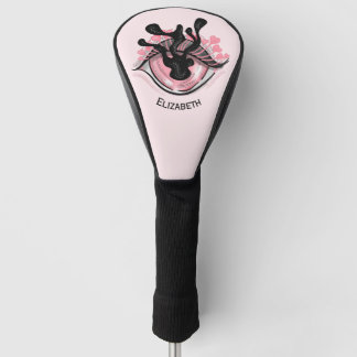 Couvre-club De Golf Goth Bizarre Oeil rose Déplaisant Horreur Nom de l