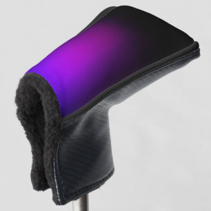 Couvre-club De Golf Gradient violet noir