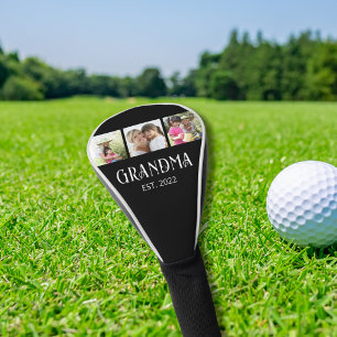 Couvre-club De Golf Grand-mère a établi le script moderne 3 Photo