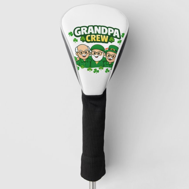 Couvre-club De Golf Grandpa Crew (Devant)