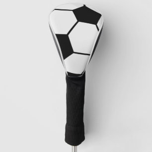 Couvre-club De Golf Graphisme de ballon de football classique Fan de s