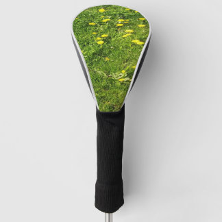 Couvre-club De Golf Grass and Dandelions Golf Head Couverture