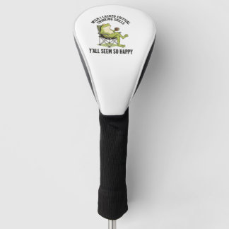 Couvre-club De Golf Grenouille drôle J'aimerais manquer d'esprit criti