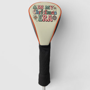 Couvre-club De Golf Groovy Dans Mon Ère De Noël Drôle Professeur