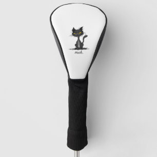 Couvre-club De Golf GRUMPY CAT - Drôle Meh Cat - Crazy Cat Lady Cadeau