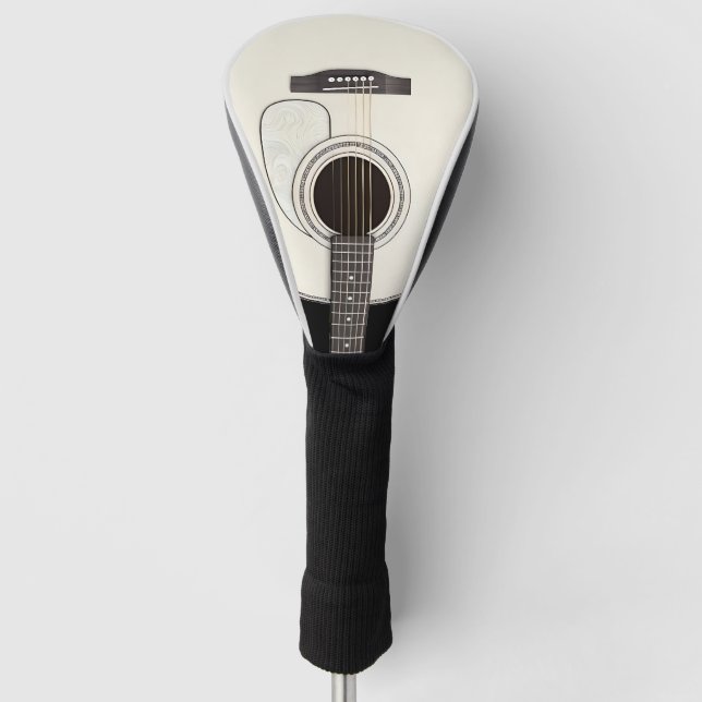 Couvre-club De Golf Guitare Classique (Devant)