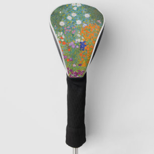 Couvre-club De Golf Gustav Klimt Fleur Jardin Cottage Nature