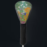 Couvre-club De Golf Gustav Klimt - Jardin des fleurs<br><div class="desc">Jardin aux fleurs - Gustav Klimt en 1905-1907</div>