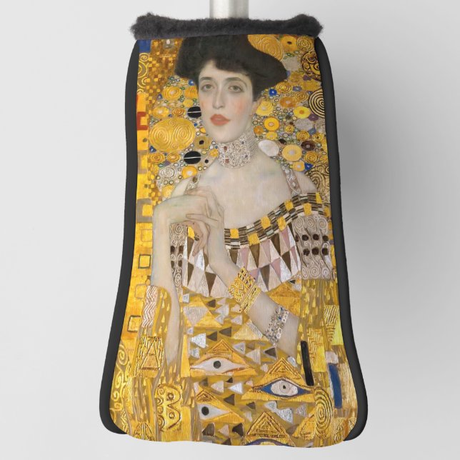 Couvre-club De Golf Gustav Klimt - Portrait d'Adele Bloch-Bauer I (Tourné à 90°)