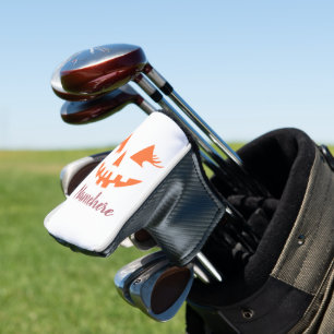 Couvre-club De Golf Halloween Citrouille Jack-o'-lantern fille personn