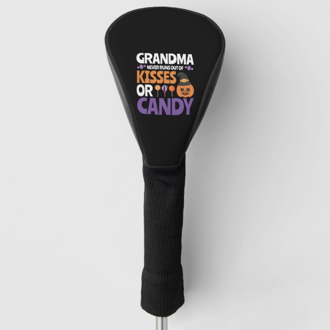 Couvre-club De Golf Halloween Design pour Grandma Lovers (Devant)