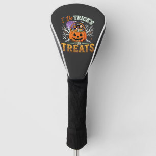 Couvre-club De Golf Halloween Je Fais des Tours pour des Friandises Ci