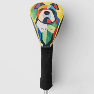 Couvre-club De Golf Happy Bulldog 02 - Kaori