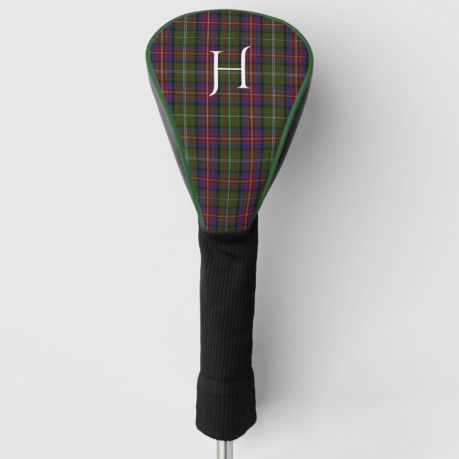 Couvre-club De Golf Hargis Tartan Plaid Driver Cover (Devant)