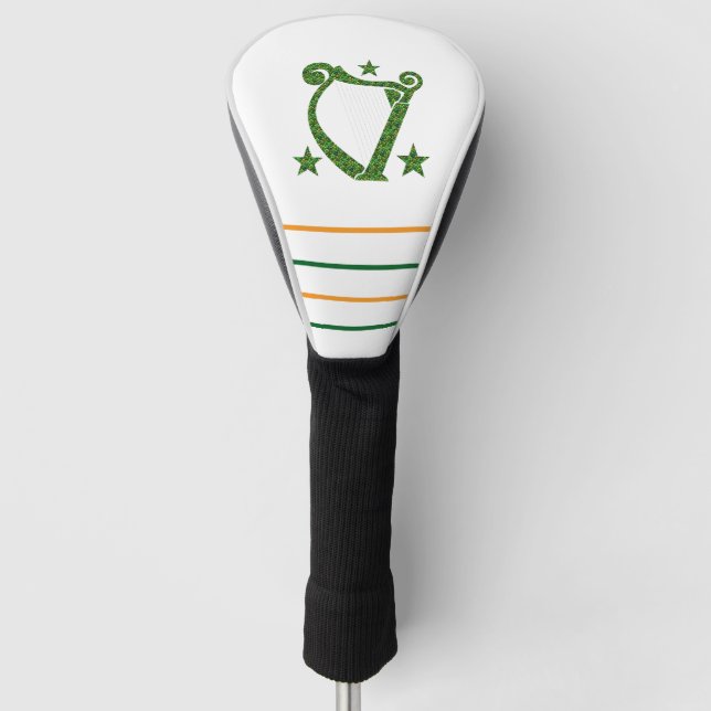 Couvre-club De Golf Harpe irlandaise (Devant)